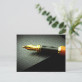 Carte Postale Photo du stylo vintage (Debout devant)