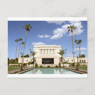 Carte Postale photo du temple mormon de mesa arizona