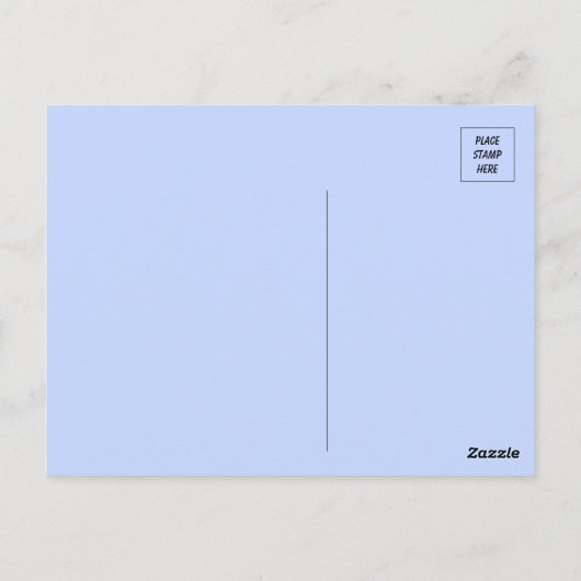 Carte Postale Photo d'une Macaw bleue et or (Dos)