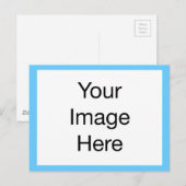 Carte Postale "Photo en avant" (Devant / Derrière)