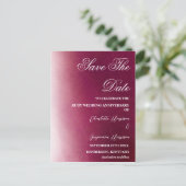 Carte Postale Photo Enregistrer la Date 40e Anniversaire de Mari (Debout devant)