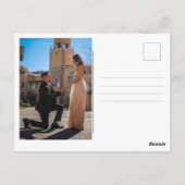Carte Postale Photo Enregistrer la date Faire-part de mariage (Dos)