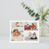 Carte Postale Photo et message personnalisés (Debout devant)