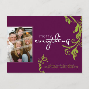 CARTE POSTALE PHOTO FESTIVE :: vigne grasse 3L