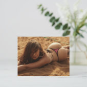 Carte postale photo fille bikini (Debout devant)