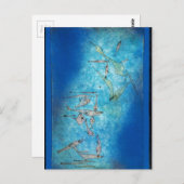 Carte Postale Photo Fish par Paul Klee (Devant / Derrière)