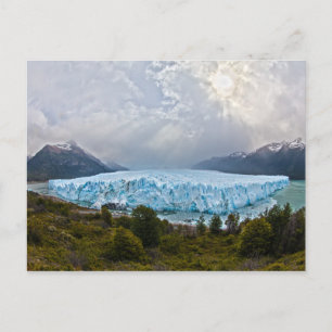 Carte Postale Photo Glacier Glacé Amérique du Sud Patagonie