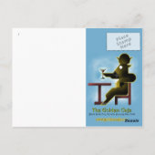 Carte postale photo Golden Cafe (4x3) (Dos)