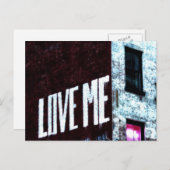 Carte Postale Photo Graffiti de New York (Devant / Derrière)