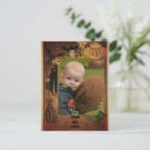 Carte postale photo Halloween (Debout devant)