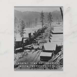 Carte Postale Photo historique de Deadwood