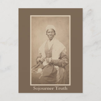 Carte Postale Photo historique de Sojourner Truth abolitionniste