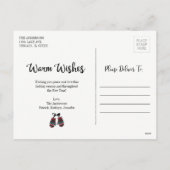 Carte postale photo Holiday Mittens Warm Warm Wams (Dos)