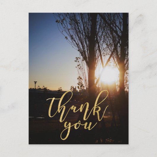 Carte Postale photo image card, thank you card (Devant)