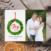 Carte Postale Photo Joyeuse Joyeuse Peinte à la main