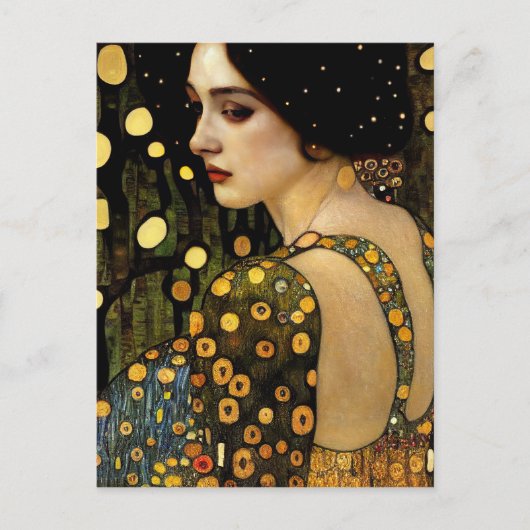 Carte Postale Photo Lady in Gold (Devant)