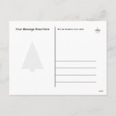 Carte postale Photo Leopard de Noël - HAMbWG (Dos)