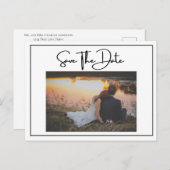 Carte Postale Photo Mariage officiel du Fiançailles Enregistrer  (Devant / Derrière)