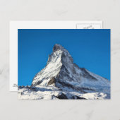 Carte Postale Photo Matterhorn (Devant / Derrière)
