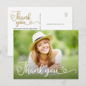 Carte Postale Photo Merci de Le Lauréat (Devant / Derrière)