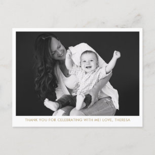 Carte Postale Photo Merci du Parti de la bénédiction de la mère