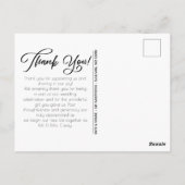 Carte Postale Photo Merci moderne (Dos)