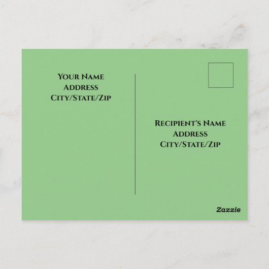 Carte Postale Photo mignonne de chien affamé qui ne peut pas att (Dos)