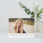 Carte Postale Photo moderne 2023 Faire-part Postcard (Debout devant)