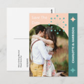 Carte Postale Photo Moderne Du Milieu Du Siècle Retro Enregistre (Devant / Derrière)