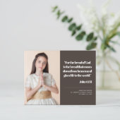 Carte Postale Photo moderne Première Sainte Communion Citation I (Debout devant)