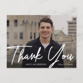 Carte Postale photo modifiable merci diplôme (Devant)