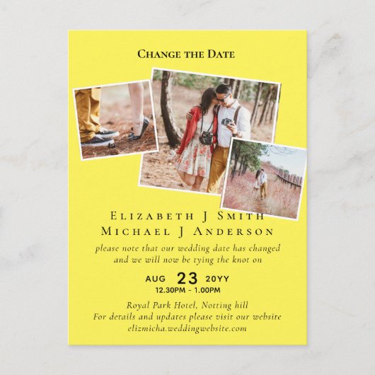 Carte Postale PHOTO Modifier la date Plans reporter N'IMPORTE QU (Devant)