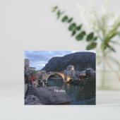 Carte Postale Photo Mostar pittoresque (Debout devant)