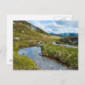 Carte postale photo Mountain Brook. Norvège (Devant / Derrière)