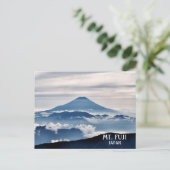 Carte Postale Photo Mt. Fuji Volcano Japon (Debout devant)