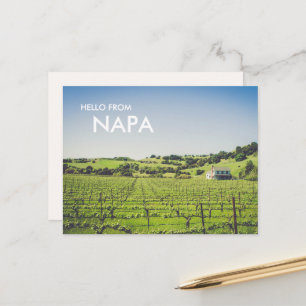 Carte postale photo Napa Winery