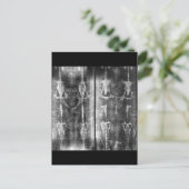 Carte Postale Photo Négative Photo du Suaire de Turin (Debout devant)