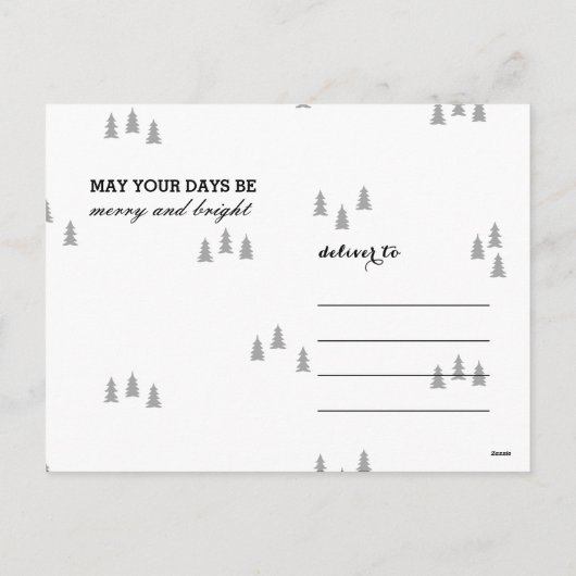 CARTE POSTALE PHOTO NOËL ARBRE DE NOËL JOYEUX NOËL (Dos)