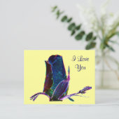 Carte postale photo numérique Rosebud I Love You (Debout devant)