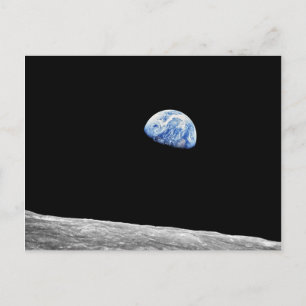 Carte Postale Photo Orbite lunaire Apollo 8 de la NASA