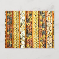 Carte postale photo Pasta séchée