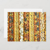 Carte postale photo Pasta séchée (Devant / Derrière)