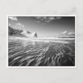 Carte Postale Photo paysage noir et blanc (Devant)