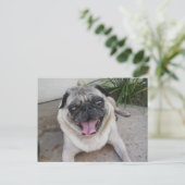 Carte postale photo personnalisée (Debout devant)