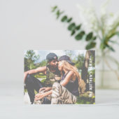 Carte Postale Photo personnalisée (Debout devant)