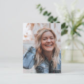 Carte Postale Photo personnalisée (Debout devant)