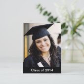 Carte postale photo personnalisée (Debout devant)