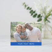 Carte Postale Photo personnalisée (Debout devant)