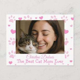 Carte postale photo personnalisée pour la meilleur