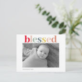 Carte Postale Photo personnelle moderne | Colorful Blessé (Debout devant)